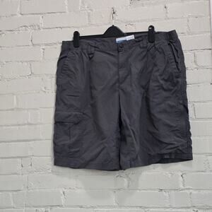 Columbia Men's XXL, Field Gear Gray Utility Cargo Short: Gorpcore & Outdoors